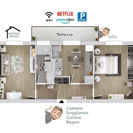 Appartamento Campi Elisi Triest Exterior foto